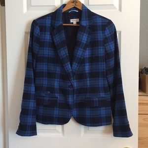 Plaid blazer